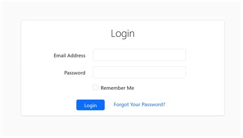 Centered Bootstrap 5 2 Login Register And Forgot Password Pages