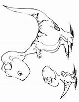 Dinosaur Coloring Pages Baby Dinosaurs Kids Printable Cartoon Dino Cute Color Book Phonics Mother Clipart Animals Drawing Print Gif Adult sketch template