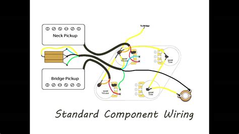 wiring diagram  gibson les paul guitar