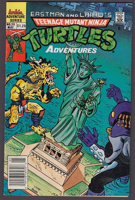 teenage mutant ninja turtles adventures  archie comic book