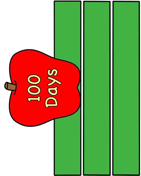 days  school hat paper craft color template