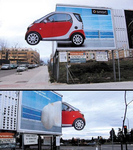 awesome car billboards google search car advertising billboard smart car