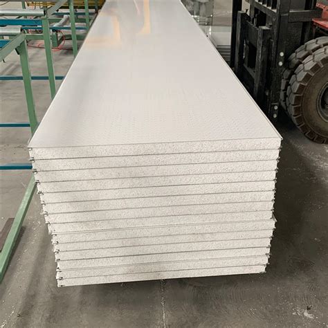 prefabricated eps polystyrene mm sandwich panel insulated  roof