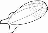 Coloring Airship Blimp Pages Drawing Printable Air Template Goodyear Clipart Hot Getdrawings Balloons Clipartmag Simple Categories sketch template
