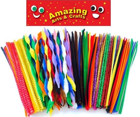 pipe cleaners  mm assorted styles  colours