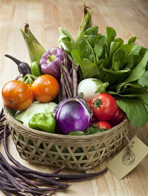 Organic Vegetable Baskets From Homegrown Foods Sassy