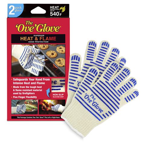 ove glove superior hand protection  heat flames    tv  pack authentic