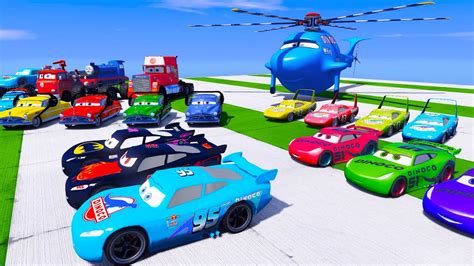 Disney Pixar Cars 3 Lightning Mcqueen Police Fabulous Jackson Storm