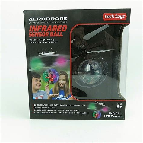 tech toyz aerodrone  channel infrared controlled sensor ball  controller  ebay