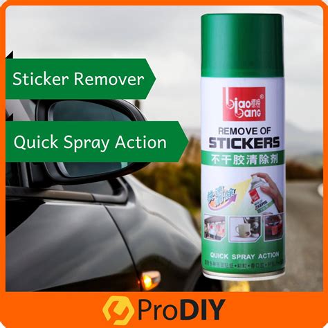 Prodiy 450ml Remove Sticker Remover Spray Stiker Remover Sticker