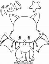 Halloween Colouring Cats Pages Book sketch template