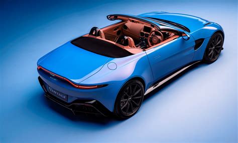 aston martin vantage roadster unveiled  week