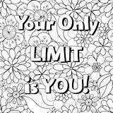 Coloring Pages Live Laugh Getcolorings Inspirational Quotes Color sketch template