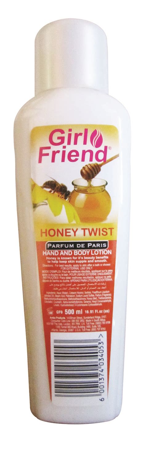 Girlfriend Perfumed Hand And Body Lotion Honey Twist 1l