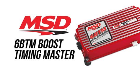 msd  btm boost timing master youtube