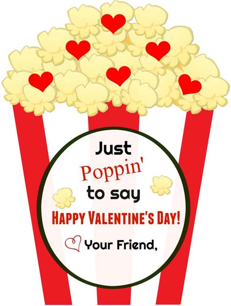 popcorn valentine printable printable templates