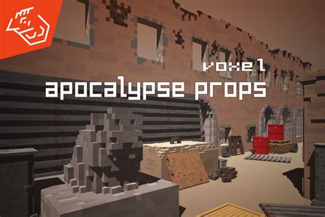 voxel apocalypse props  props unity asset store