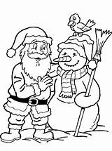 Santa Christmas Claus Coloring Kids Fun Kleurplaatjes Kerstman Votes sketch template