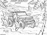 Teraflex Jeeps Cars Safari Coloriage sketch template