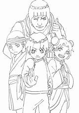 Naruto Tenten Gai sketch template