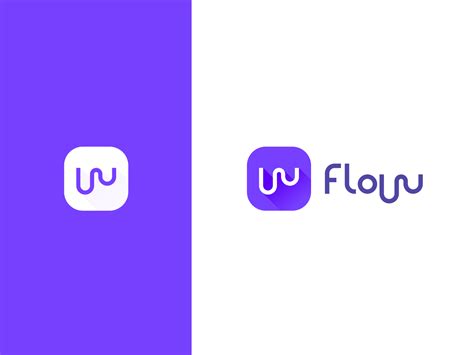 flow logo design  inkyy  dribbble