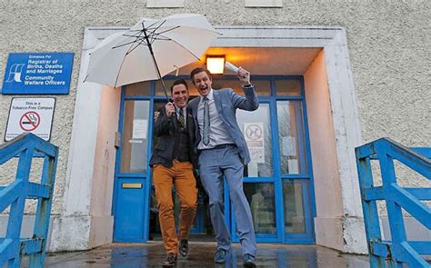 Celebrations As Ireland’s First Ever Same Sex Marriage Takes Place