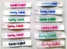 50 Pieces of Woven Clothing Labels Name Tags by luckylabel