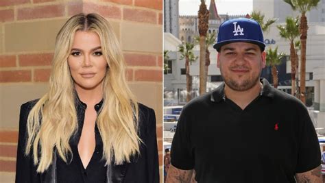 khloe kardashian shares rare selfie with brother rob