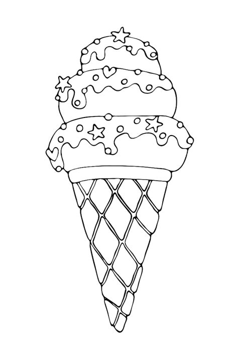 visit  collection    ice cream coloring pages  kids