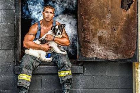 sexy firefighters with puppies are guaranteed to make you sweat