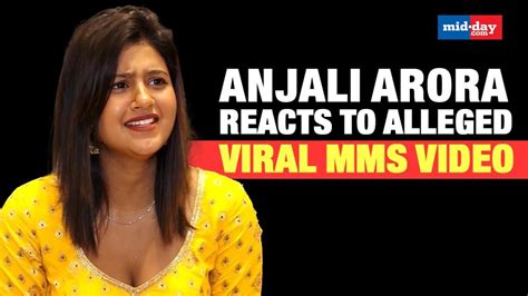 Kacha Badam Fame Anjali Arora Reacts To Alleged Viral Mms Video