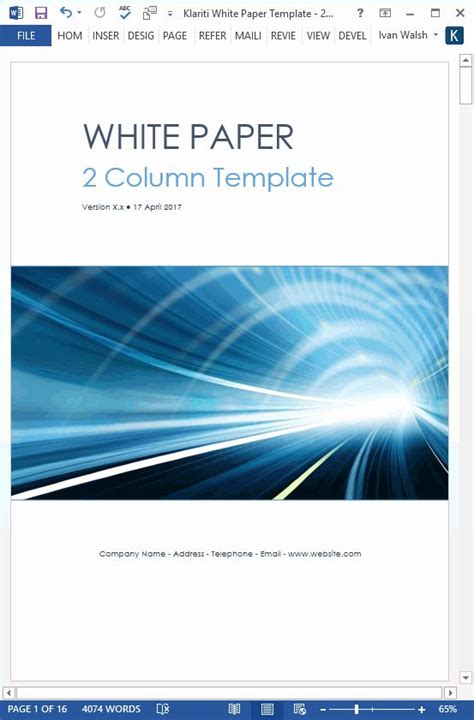 white paper format template luxury white papers ms word templates