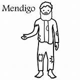 Mendigo Colorir Homeless Vestir Pedinte Vamos sketch template
