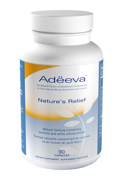 natures relief adeeva products