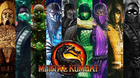 mortal kombat  klassic ninjas syanart reptile mortal kombat