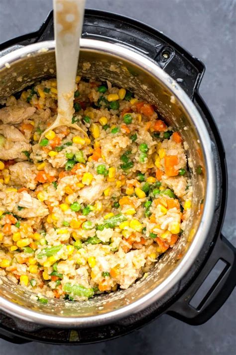 Instant Pot Chicken Fried Rice Meal Prep Bowls The Girl On Bloor