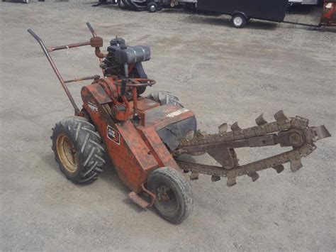 ditch witch model  power trencher auction   bid