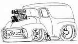 Coloring Pages Chevy Cars Modified Muscle Truck Chevrolet Silverado Rod Car Old Camaro Template Classic Color Rat Sketch Tocolor sketch template