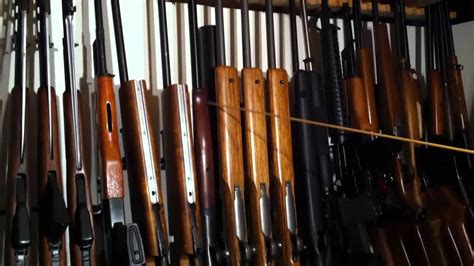 massive gun collection wisconsin size 130 firearms youtube