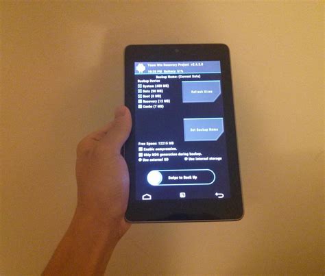 definitive guide  backing   nexus  tablet nexus  gadget hacks
