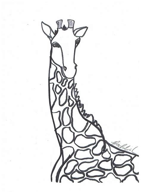 printable giraffe coloring pages  kids animal coloring pages