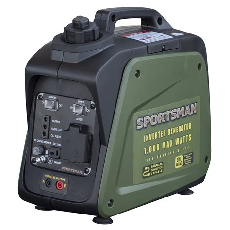 sportsman  surge watts gasoline portable inverter generator  parallel connection