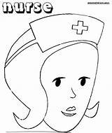 Nurse Hat Getdrawings Drawing Coloring Pages sketch template