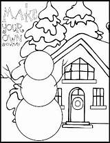 Winter Coloring Pages Preschoolers Getcolorings Sheets Color Shee Printable sketch template