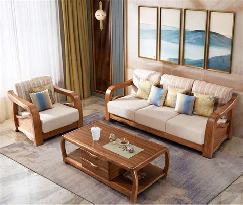 china latest fabric sofa set living room furniture pictures  wooden