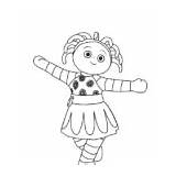 Night Garden Coloring Pages sketch template