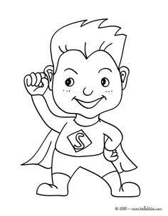 superhero coloring page superhero preschool superhero costumes kids