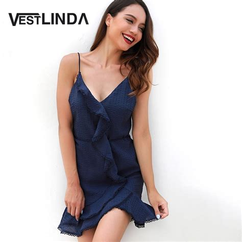 buy vestlinda ruffle insert mini sundress