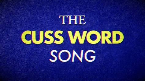 cuss word song youtube
