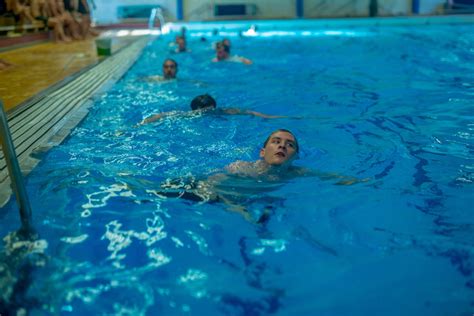 Dvids Images Swedish Marines Lead Swimming Pool Physical Training